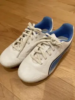 Puma スパイクシューズ ホワイト/ブルー