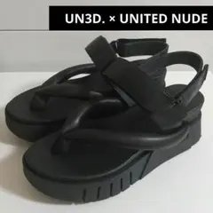 UN3D. UNITED NUDE サンダル 黒