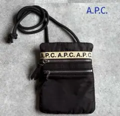 【美品】A.P.C. アーペーセーショルダーポーチ ショルダーバッグナイロン