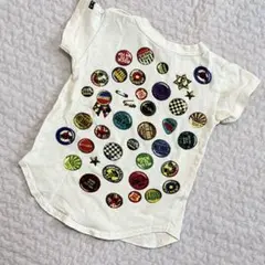 ★BREEZE　バッジデザイン 半袖Tシャツ　90　ロック　保育園　夏服　まとめ