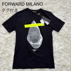 【フォワードミラノ】【新品タグ付き】半袖　Tシャツ　メンズ　M 黒　鮫