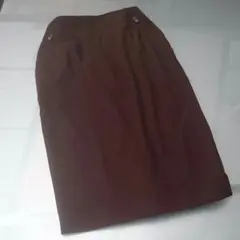 エルメス★スカート★カデナ付★ボルドー