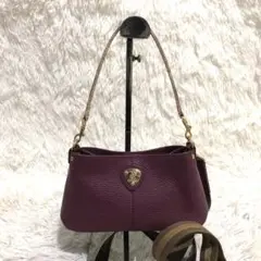 未使用級✨アタオ プティ　2way ショルダーバッグ ハンドバッグ