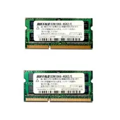 BUFFALO D3N1066-4GX2/E 4GB DDR3 SO-DIMM