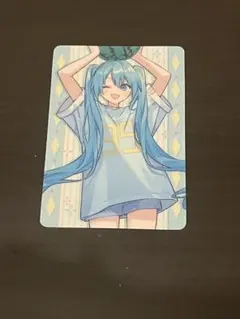 初音ミク　39culture ウエハース　カード