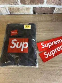 試着のみ　supreme Hanes サーマル　L