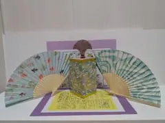 ①〜⑦迄SOLDデス‼️「鶴の恩返し⑧‼️」(NEW)なんちゃって投扇興セット。
