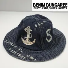 DENIM DUNGAREE USN ステンシルデニムハット サイズ52