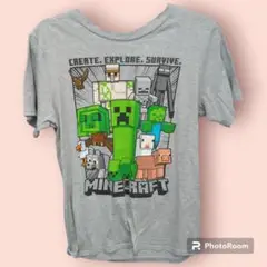 MOJANG モージャン キッズ Tシャツ 半袖 YA4753 灰 XL 男女兼