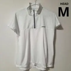 HEAD ヘッド ハーフジップ 半袖 ドライシャツ レディース M