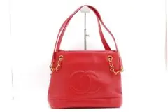 シャネル CHANEL ココマーク キャビアスキン ショルダーバッグ A425