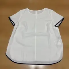 DemiLuxeBEAMS パイピングブラウス　半袖