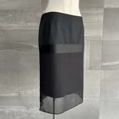 美品　ADORE アドーア　タイトスカート　透け感