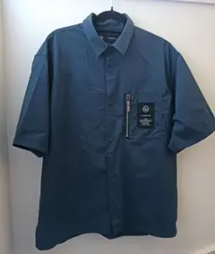 GU UNDERCOVER ジップポケットシャツ M ネイビー