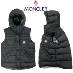 美品 MONCLER|モンクレール 希少モデル【ラブレー】フードダウンベスト