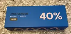 JINS SCREEN SH03 ブルーライト40%カット　度なし