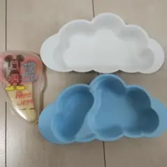 10mois 雲型子ども用プレート とヌードルカッター