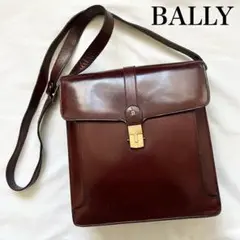 ■美品■BALLY ショルダーバッグ　ブラウン　レザー　ヴィンテージ　ポシェット