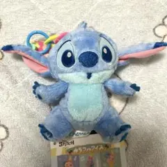 スティッチ　カラフルアイスアクリルチャーム付きマスコット