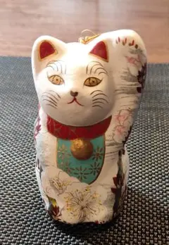 蝉丸　招き猫　美品　入手困難　金猫　猫 招き猫 蝉丸 右手上げ - メルカリ