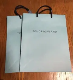 トゥモローランド　ショップ袋　紙袋　ショッパー　2枚セット