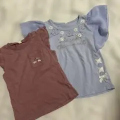 西松屋 Tシャツ 2枚 まとめ売り 90 95