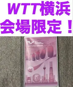 WTTチャンピオンズ横浜　会場限定アルミマグネット　新品未使用品！