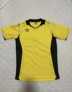 UMBRO アンブロ 半袖GKシャツ サッカー ゲームシャツ イエロー Mサイズ