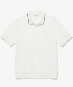 ラコステ LACOSTE 裾リブ付き半袖ポロシャツ