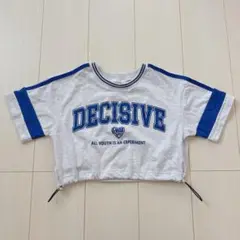 140cm LilyChuu DECISIVE 丈短め Tシャツ