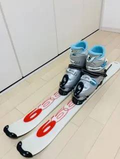 サロモンsalomonスキーボード 24cmブーツ ショートスキー白 大阪手渡可