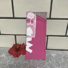 ハンドメイド　tutuvi生地　メガネケース