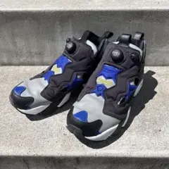 Reebok Instapump Fury グレー/ブラック/ブルー