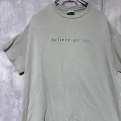ヘインズ　HANES believe.gallup. クルーネックTシャツ
