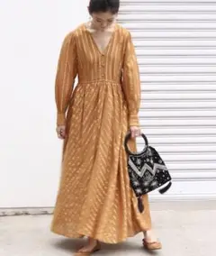 サラマリカ ストライプワンピース
