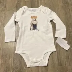 【新品未使用】ラルフローレン　長袖ロンパース