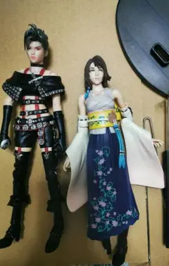 (未使用･未開封品)　FINAL FANTASY X PLAY ARTS ユウナ(PVC塗装済みアクションフィギュア) gsx453j Amazon.co.jp: FINAL FANTASY X HD Remaster PLAY ARTS改 ユウナ