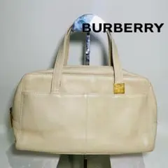 【人気】Burberry バーバリー ハンドバッグ レザー ノバチェック柄 高級