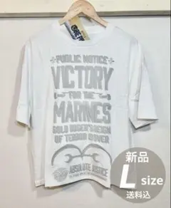 「ONE PIECE」プリントTシャツ　Lサイズ　ユニセックス