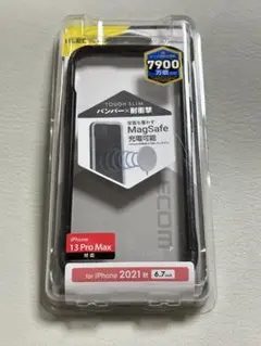 iPhone 13 Pro Max用 バンパーケース ブラック 729