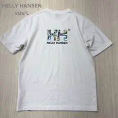 HELLY HANSEN ヘリーハンセン バックロゴ Tシャツ L ホワイト