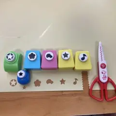 DAISO クラフトパンチセット 6個