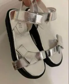 jihyang／現行品　リボングルカ　Ｌサイズ　シルバー