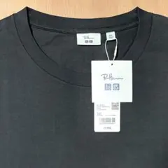XXLサイズ ユニクロ ロンハーマン エアリズムコットンクルーネックT ブラック