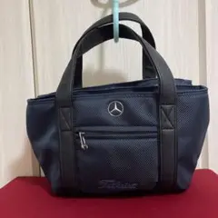 メルセデスベンツ✖️タイトリストラウンドトートバックUSEDネイビー