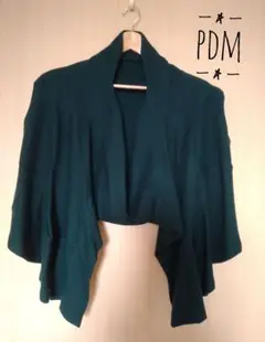 【未使用】☆ ピーディエム pdm 不思議な オシャレ ボレロ ストール ☆