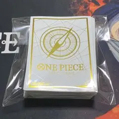 ワンピースカード　スリーブ　ゴールド　70枚　中古