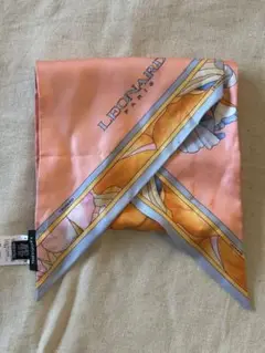 新品　LEONARD 花柄 シルクスカーフ