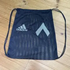 adidas メッシュシューズバッグ 黒