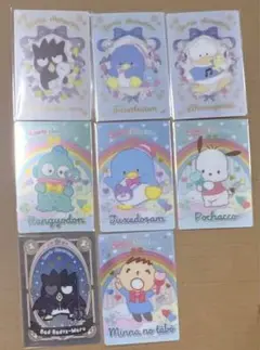 サンリオ ウエハース ポチャッコ ばつ丸 タキシードサム ハンギョドン ペックル